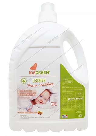 Image de Lessive linge tous textiles peaux sensibles RESPECT'HOME 3L