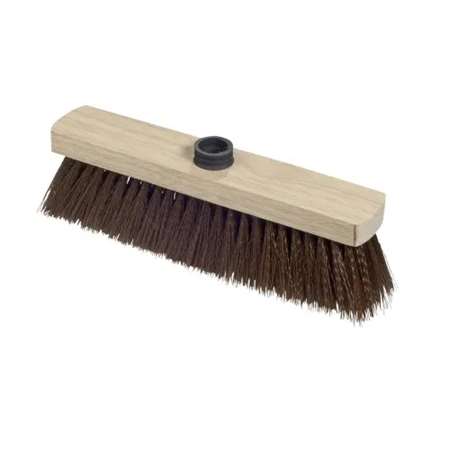 Image de Balai coco synthétique recyclé 38cm + douille vis