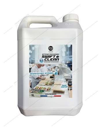 Image de Nettoyant détachant désinf. Swift&Clean 4 en 1 ss parfum 5L