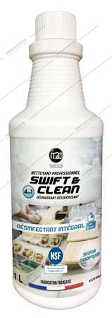 Image de Nettoyant détachant désinf. Swift&Clean 4 en 1 ss parfum 1L
