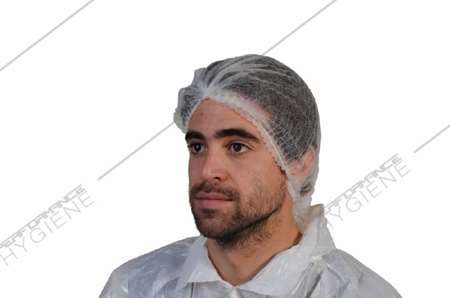 Image de Charlottes Clip non tissées blanches - sachet 100