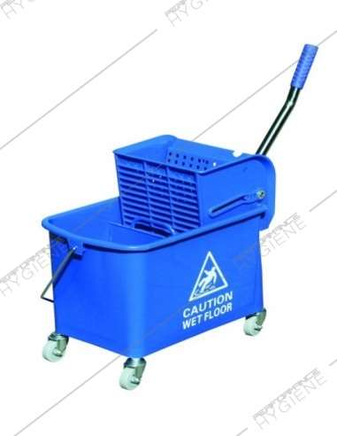 Image de Chariot MAX - 1 seau 20L sur roulettes + presse à plat