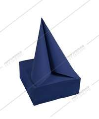Image de Serviettes 38x38cm double point (Bleu marine) x 40 (1C=30)