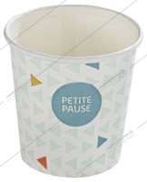 Image de Gobelet carton PETITE PAUSE recyclable 12cl - lot de 50