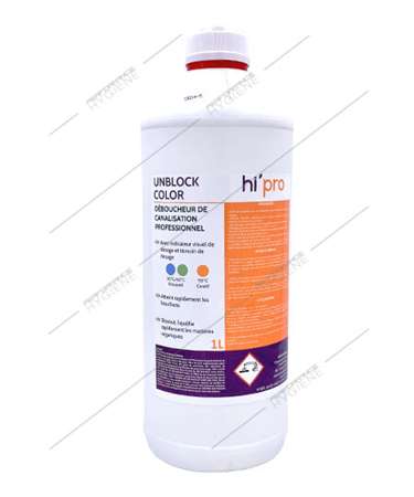 Image de Déboucheur canalisations avec indicateur visuel dosage - 1L