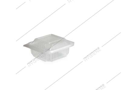 Image de Barquette micro ondable à charnière 250g - lot 50