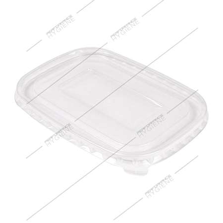 Image de Couvercle transparent pour boite rectangle kraft - lot de 50