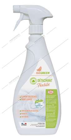 Détachant textiles Ecocert IDEGREEN - vapo 750ml