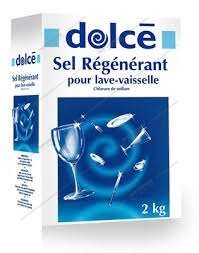 Image de Sel régénérant cristaux DOLCE lave vaisselle - baril 2kg