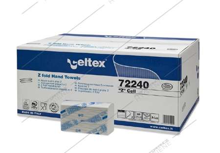 Image de Essuie-mains pliés enchevêtrés 2P en Z blanc 24x24cm - 3750F