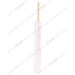 Image de Agitateurs en bois sachet individuel 14cm - boite de 500