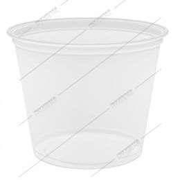 Image de Pots micro-ondables 165ml transparents - lot de 125