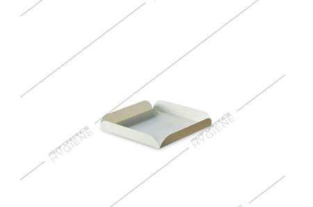 Image de Carré rainé blanc 15x15cm - paquet de 500