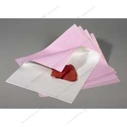 Image de Papier duplex en feuilles imprimé vichy 250x320mm - 10kg