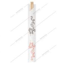 Image de Baguettes japonaises bambou sous sachet 21cm - lot de 100