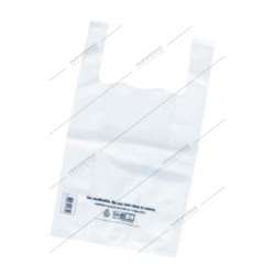 Image de Sacs bretelles PEBD transparent 50µ 26+12x45cm - Lot de 1000