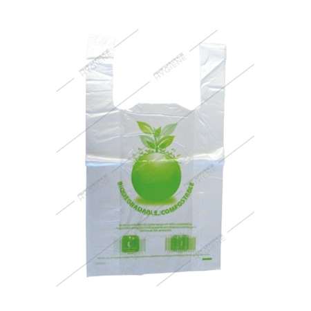 Image de Sacs bretelles biodégradables HOME COMPOST 26+12x45cm x1000