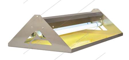 Image de Désinsectiseur inox 30W mural/plafond à plaque de glue