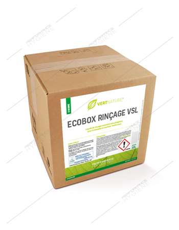 Image de Liquide rinçage LV toutes eaux VERT NATURE ECOBOX 10L