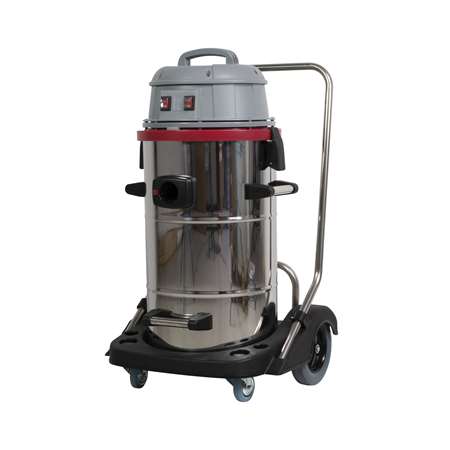 Image de Aspirateur eau et poussières N55/2E Sprintus - cuve inox 55L