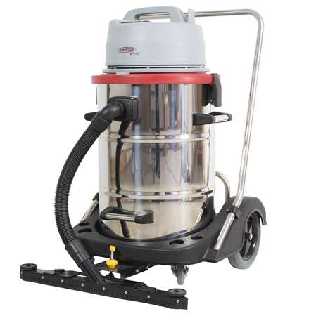 Image de Aspirateur eau et poussières N77/3E Sprintus - cuve inox 77L