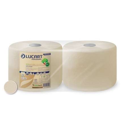 Image de Bobine 800F ouate gaufrée recyclée bio 2P ECONATURAL-lot 2