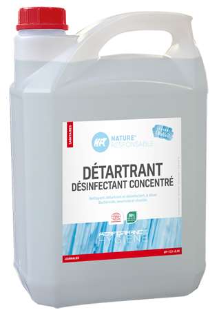 Image de Détartrant désinf. sanitaires concentré NATURE RESP - 5L
