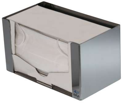 Distributeur inox pour masques chirurgicaux