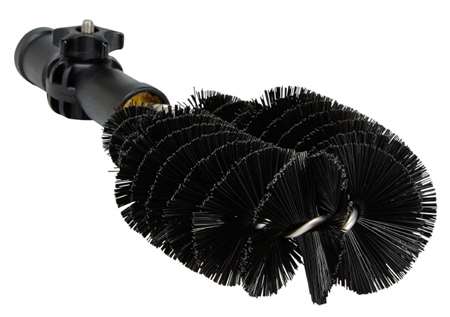 Image de Brosse dure pour évacuations 275mm noire VIKAN