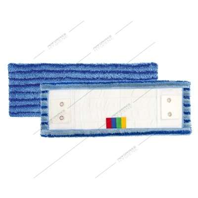 Image de Frange à languettes microfibre grattante grise TEC 40cm