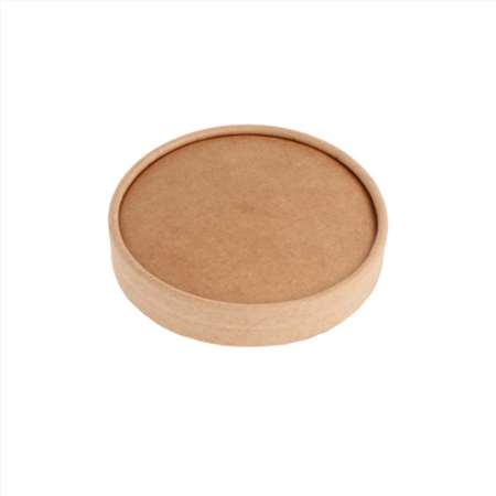 Image de Couv pot salade natural kraft 18,7cm 1300ml - lot de 50