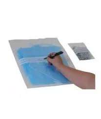 Image de Sachets fermeture pression polyzip 16x22cm 3 Bandes - C2000