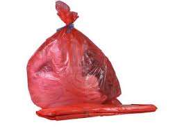 Image de Sacs poubelle rouges translucides BD 150L 45µ- carton de 100