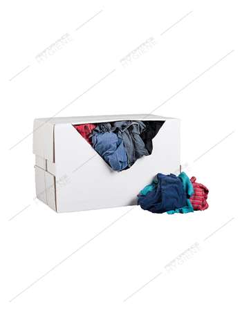 Image de Chiffon coton jersey couleur absorbant - carton 10kg