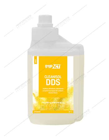 Nettoyant désinfectant concentré floral CLEANISOL DDS - 1L