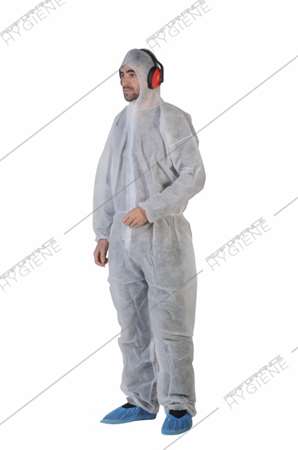 Image de Combinaison jetable PLP 40g à cagoule - T XXL