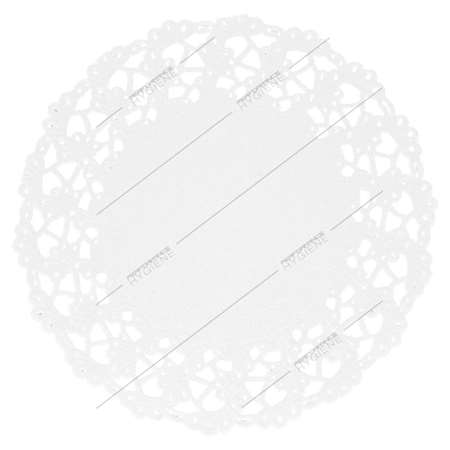 Image de Dentelles rondes blanches Ø12cm - lot 250