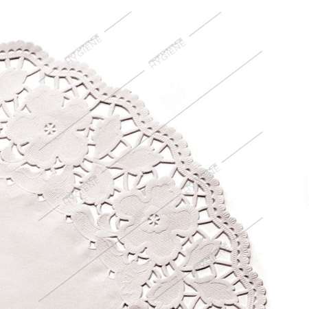 Image de Dentelles rondes blanches Ø24cm - lot 250