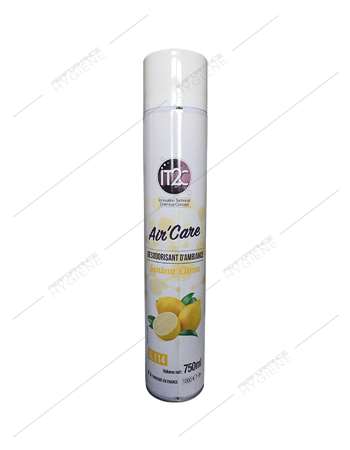 Image de Désodorisant citron sans retombée BFC - aérosol 750ml